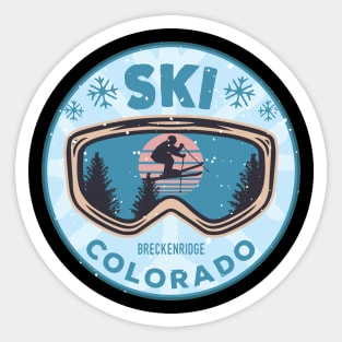 Ski Breckenridge Colorado Sticker